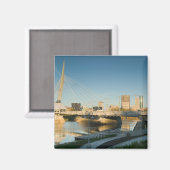 CANADA, Manitoba, Winnipeg: Esplanade Riel Magnet (Vorderseite/Rückseite)