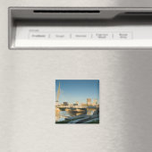 CANADA, Manitoba, Winnipeg: Esplanade Riel Magnet (In Situ (Geschirrspüler))