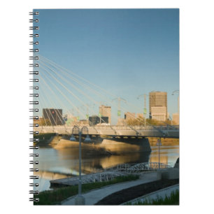 CANADA, Manitoba, Winnipeg: Esplanade Riel Notizblock
