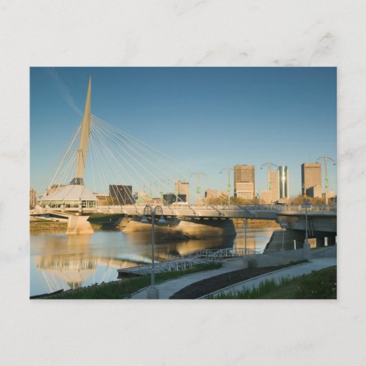 CANADA, Manitoba, Winnipeg: Esplanade Riel Postkarte (Vorderseite)