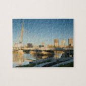 CANADA, Manitoba, Winnipeg: Esplanade Riel Puzzle (Horizontal)