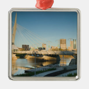 CANADA, Manitoba, Winnipeg: Esplanade Riel Silbernes Ornament