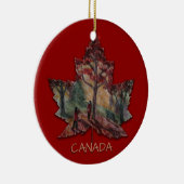 Canada Maple Leaf Art Ornamente Custom (Rechts)