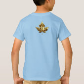 Canada Maple Leaf Bio Kid's T - Shirt Kanada T-Shi (Rückseite)