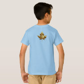 Canada Maple Leaf Bio Kid's T - Shirt Kanada T-Shi (Schwarz voll)