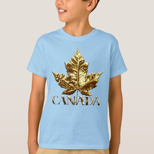 Canada Maple Leaf Bio Kid's T - Shirt Kanada T-Shi (Vorderseite)