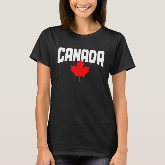 Canada Maple Leaf Canadian Flag Pride  1 T-Shirt (Vorderseite)
