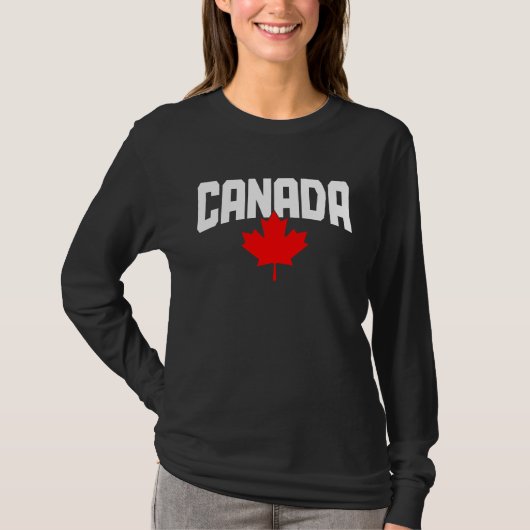 Canada Maple Leaf Canadian Flag Pride  1 T-Shirt (Vorderseite)