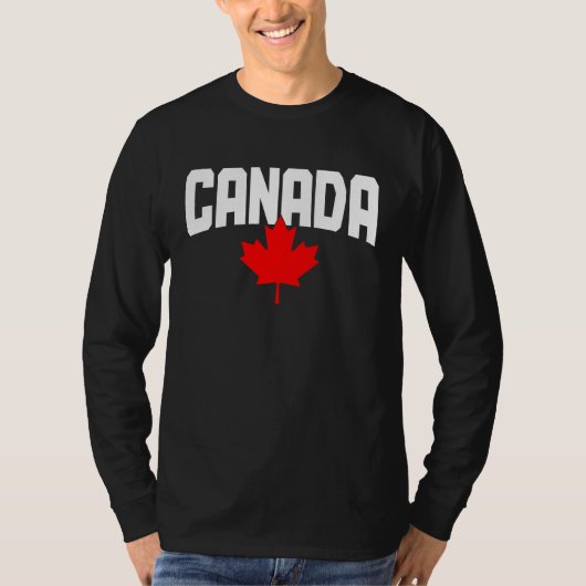 Canada Maple Leaf Canadian Flag Pride  1 T-Shirt (Vorderseite)
