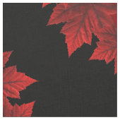 Canada Maple Leaf Fabric Custom Canada Fabric Stoff (Nahaufnahme)