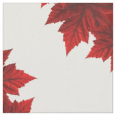 Canada Maple Leaf Fabric Custom Canada Fabric Stoff (Nahaufnahme)
