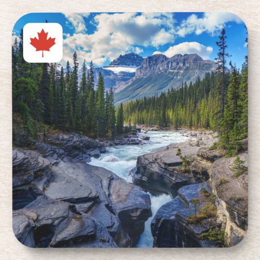CANADA MAPLE LEAF GETRÄNKEUNTERSETZER (Vorderseite)