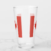 CANADA MAPLE LEAF GLAS (Rechts)