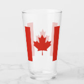 CANADA MAPLE LEAF GLAS (Vorderseite)
