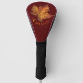 Canada Maple Leaf Golf Driver Cover Golf Headcover (Vorderseite)