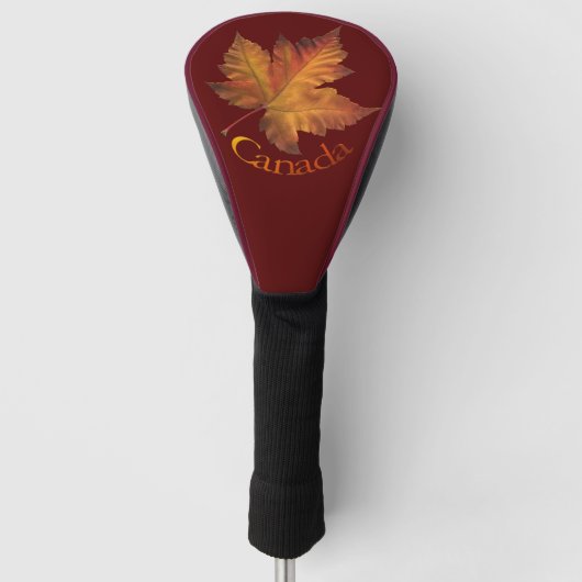 Canada Maple Leaf Golf Driver Cover Headcover (Vorderseite)