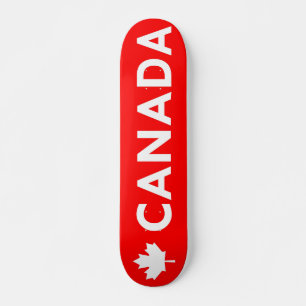 Canada Maple Leaf Skate Deck Skateboard