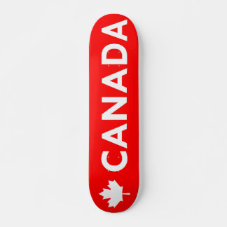 Canada Maple Leaf Skate Deck Skateboard