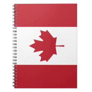 Canada Maple Leaf Spiral Notebook Notizblock