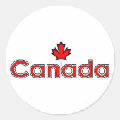 Canada Maple Leaf Stickers (Vorderseite)