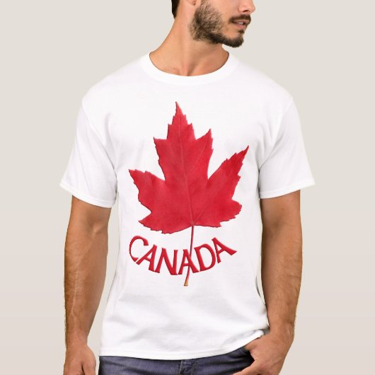 Canada Maple Leaf T - Shirt Canada Souvenir Shirt (Vorderseite)