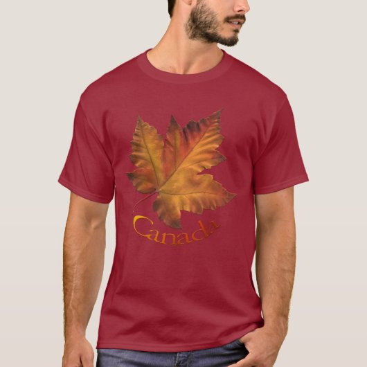 Canada Maple Leaf T - Shirt Canada Souvenir T - Sh (Vorderseite)