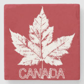 Canada Maple Leaf Untersetzer Personalisiert Souve (Vorderseite)