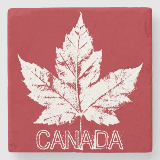 Canada Maple Leaf Untersetzer Personalisiert Souve (Vorderseite)