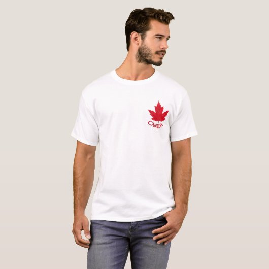 Canada Mapsleaf T - Shirt Plus Size Canada Shirt (Vorne ganz)
