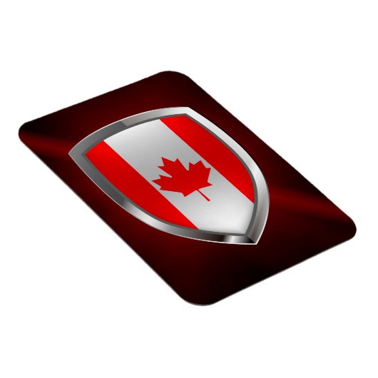 Canada Mettalic Emblem Magnet (Rechte Seite)