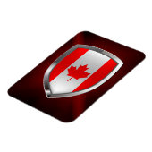 Canada Mettalic Emblem Magnet (Linke Seite)