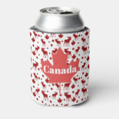 Canada Moose and Maple Leaf Beer Cooler Dosenkühler (Kanne Rückseite)