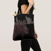 Canada Moose Bags Retro Elche Art Tragetaschen Tasche (Von Nahem)