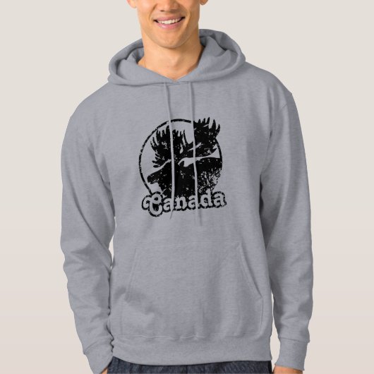 Canada Moose Hoodie (Vorderseite)