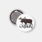 Canada Moose Kühlschrankmagnet Canada Souvenir Mag (Vorderseite/Rückseite)