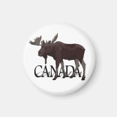 Canada Moose Kühlschrankmagnet Canada Souvenir Mag (Vorne)