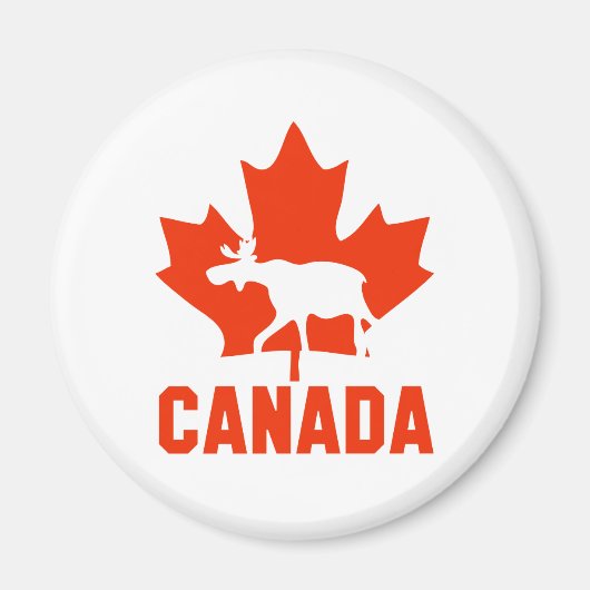 Canada Moose Magnet (Vorne)