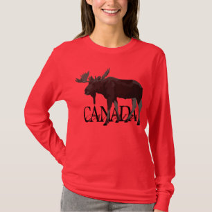 Canada Moose T - Shirt Canadian Souvenir Shirts