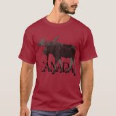 Canada Moose T - Shirt Plus Size Canadian Souvenir (Vorderseite)