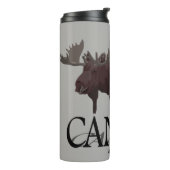 Canada Moose Tumbler Canada Souvenir Tumbler Thermosbecher (Nach links gedreht)