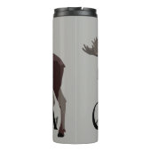 Canada Moose Tumbler Canada Souvenir Tumbler Thermosbecher (Rückseite)