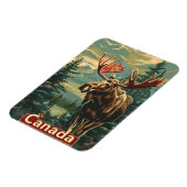 Canada Moose Vintag Magnet (Linke Seite)