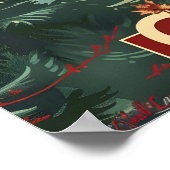 Canada Moose Vintag Poster (Ecke)