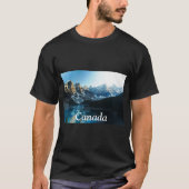 Canada Moraine Lake Water Reflections Berge T-Shirt (Vorderseite)