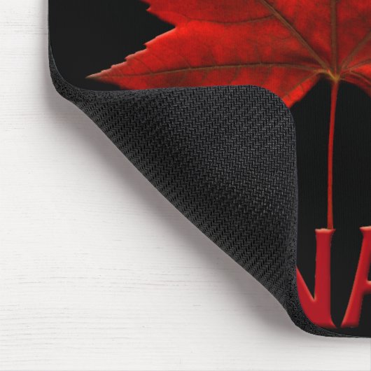 Canada Mousepad Red Canada Maple Leaf Mousepad (Ecke)