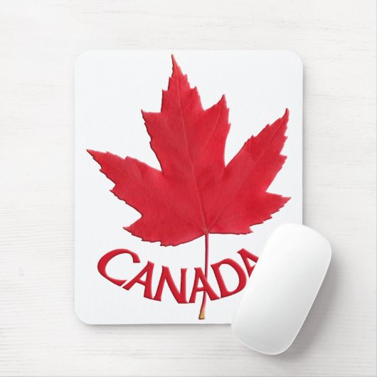 Canada Mousepad Red Canada Maple Leaf Mousepad (Mit Mouse)