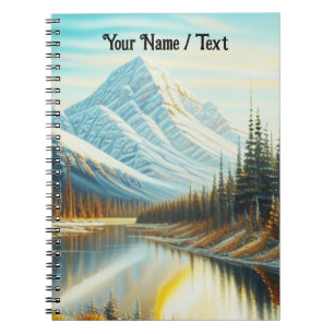 Canada Nature Landscape - Stunning Mountain Art Notizblock