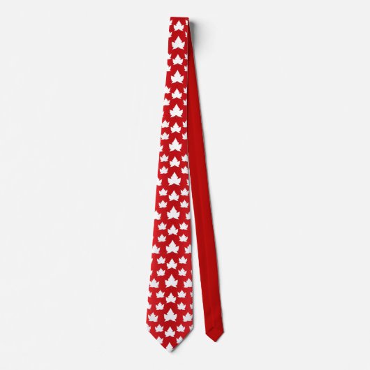 Canada Neckties Fun Canada Souvenir Krawatte (Vorderseite)