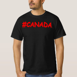"#CANADA" Niedliche Ausdrucksgestaltung. Jetzt kau T-Shirt