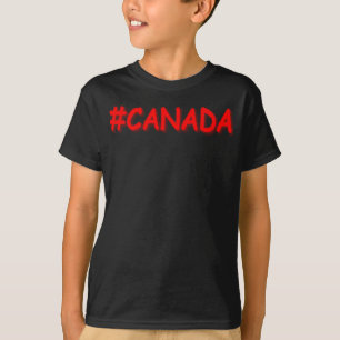 "#CANADA" Niedliche Ausdrucksgestaltung. Jetzt kau T-Shirt